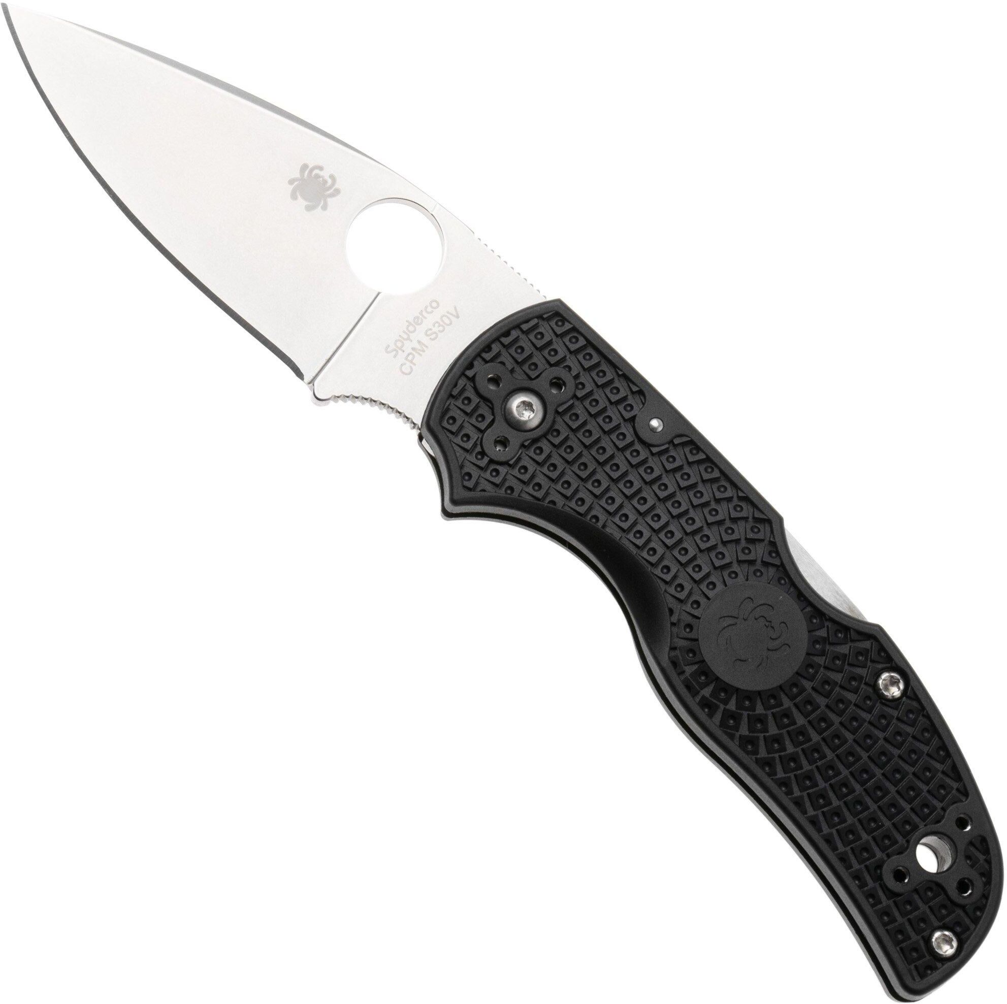 Spyderco Native 5 Lightweight C41PBK5 Black FRN, coltello da tasca