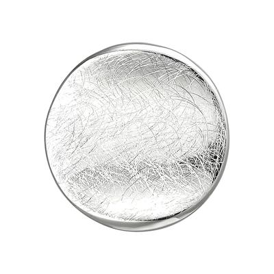 Kettenanhänger JOBO "Anhänger rund", silber (silber 925), Schmuckanhänger, Damen, Silber 925 (Sterlingsilber), Kettenanhänger, 925 Silber eismatt