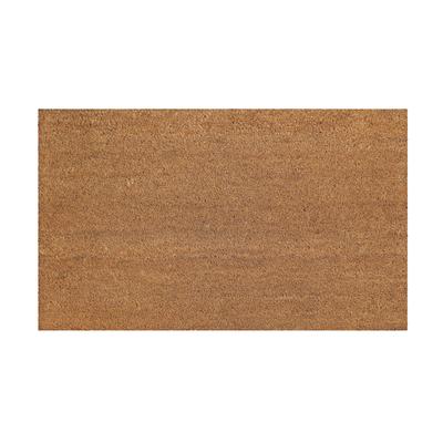 Fußmatte WECON HOME "Coco Mat", beige (natur), B:45cm H:18mm L:75cm, Kokos, Teppiche, Fußmatte, rutschfest, robust, innen, Außenbereiche überdacht, schwer