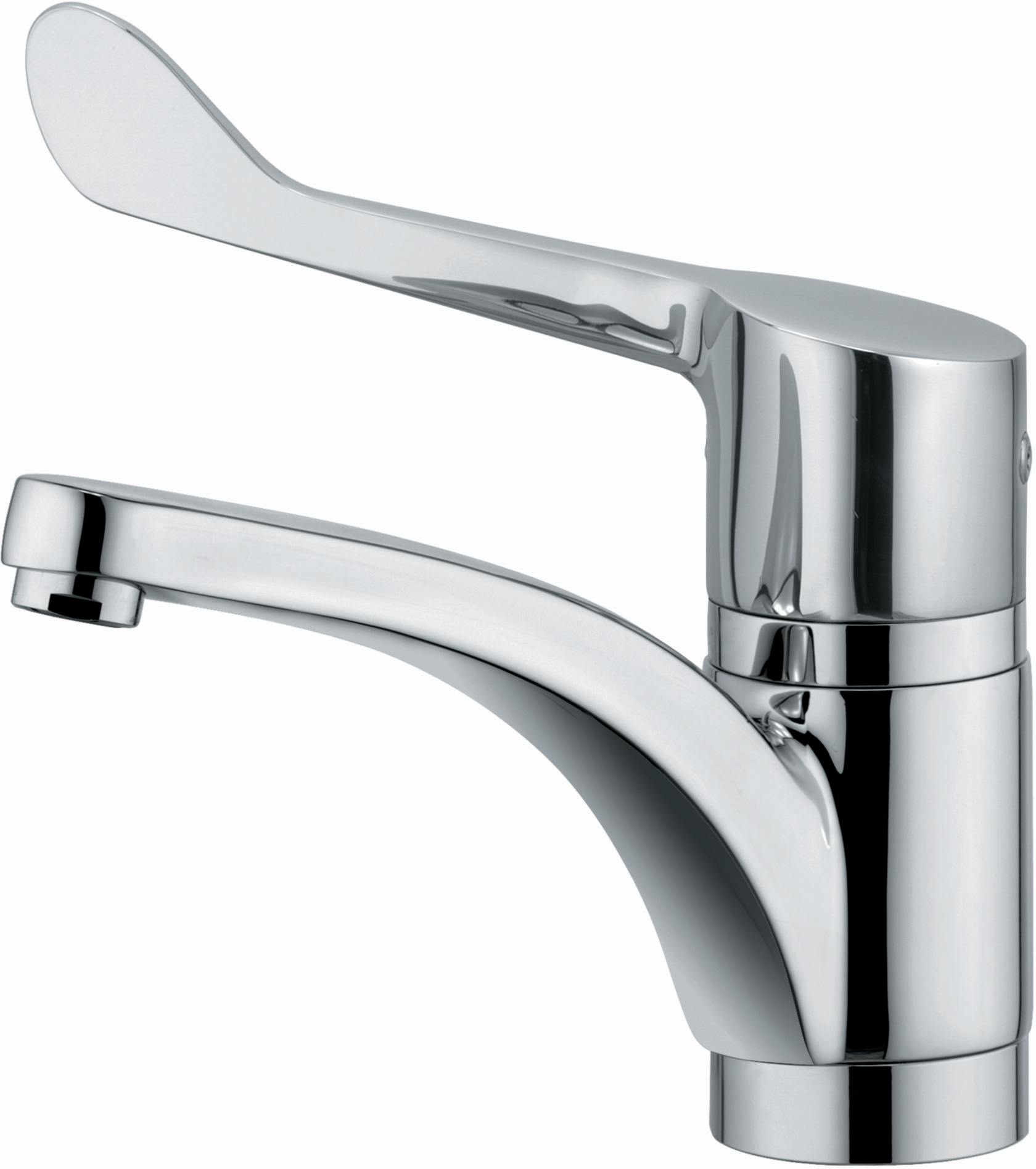Kludi Medi Care mitigeur d' Kludi Medi Care 349080524 levier de clinique, bec pivotant, chrome