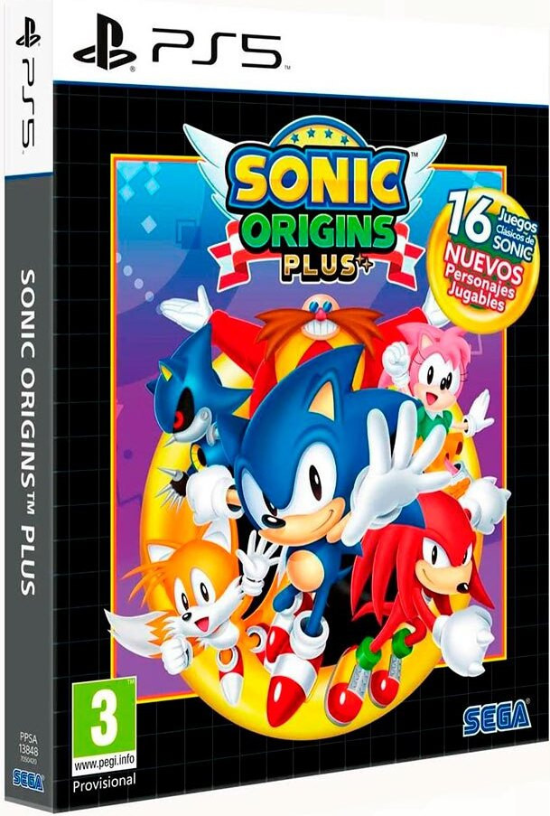 Sonic Origins Plus voor PlayStation 5 (PS5) PAL-versie
