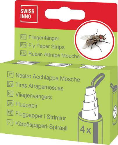 Swissinno Classic 1 222 000 Fliegenfalle Klebefolie, Lockstoff 4St.