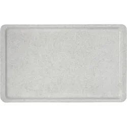 CAMBRO Tablett Fiberglas, Länge: 530 mm, Breite: 325 mm, granit, gesprenkelt