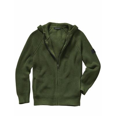Gestrickte Kapuzenjacke