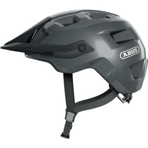 Abus Fahrradhelm MoTrip, für Damen & Herren, 54 - 58 cm, verstellbar, grau, mit Luftkanälen