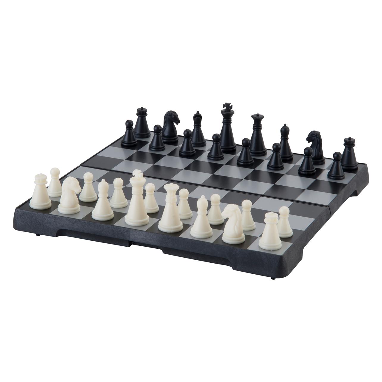 Longfield Reise-Schach magnetisch klappbar 16 x 16 cm (200711)
