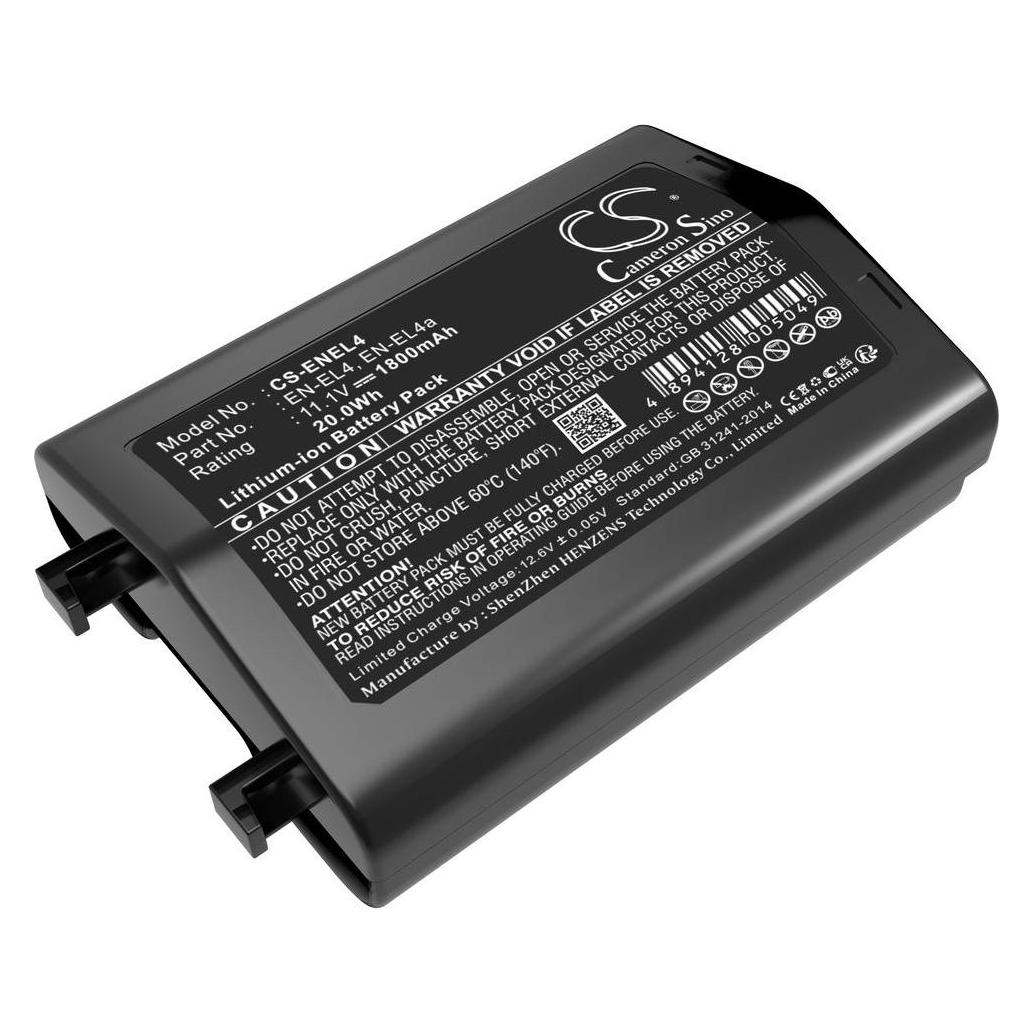 CS Cameron Sino Battery for Nikon EN-EL4 et al. (Kamera Akku) (CS-ENEL4)