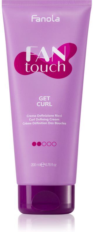 Fanola FAN touch crème cheveux pour cheveux bouclés et frisés 200 ml