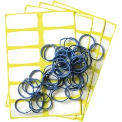 Rechberger 226630002 Etiketten und Gummiringe 96 teilig