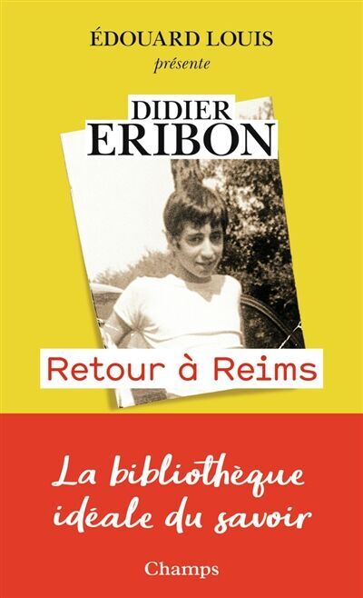 Didier Eribon - Retour à Reims - Preis vom 17.10.2026 19:25:27 h
