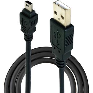 DeLock USB-Kabel 82311 USB 2.0, 3,0 m, Anschlusskabel, A Stecker / mini-B Stecker 5pin