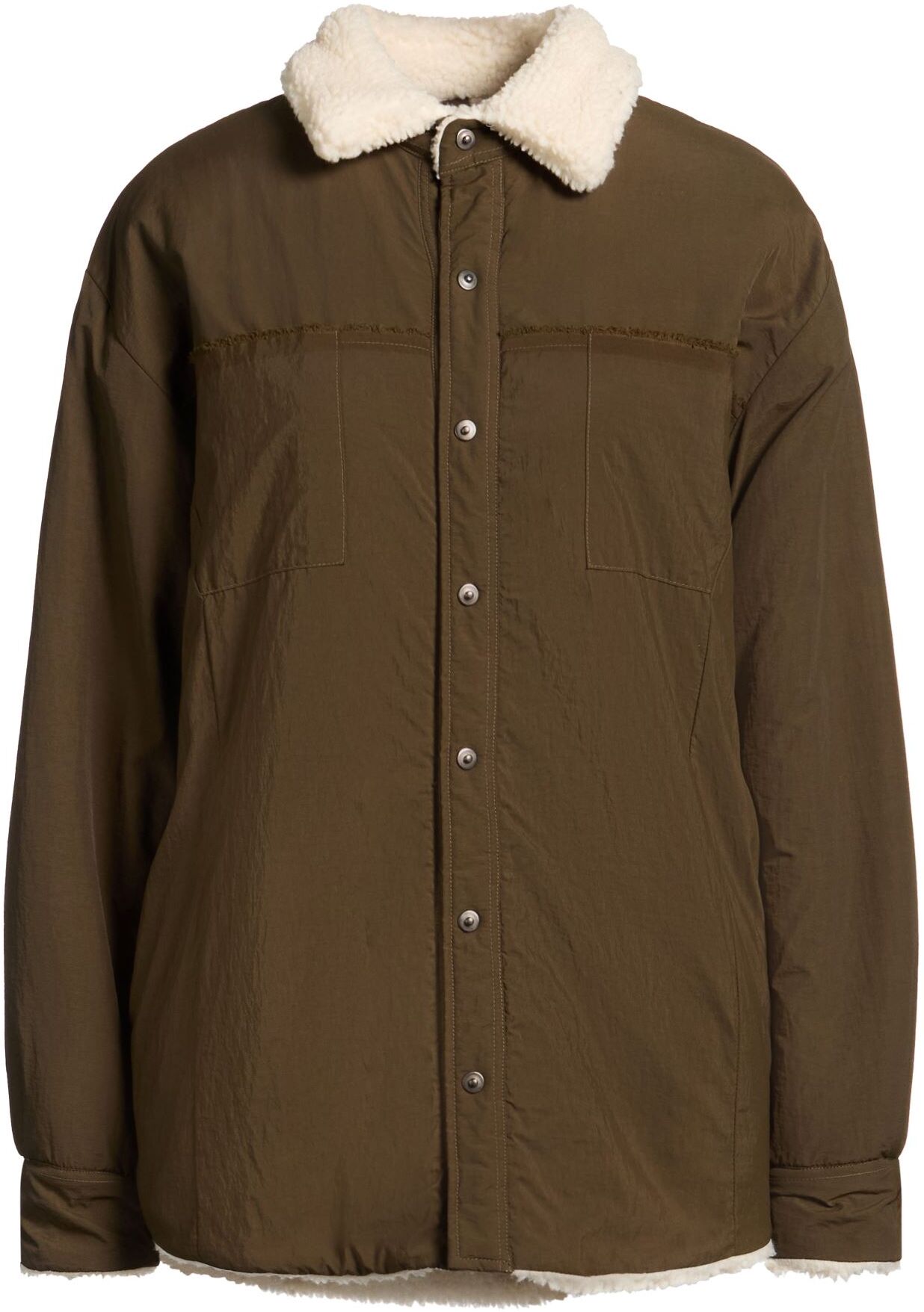 Kimo No-Rain Chaqueta y cazadora Mujer Verde militar M Mujer