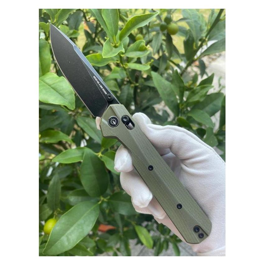 Messer KNIVESPL The First OD Green G10 14C28N (KPLTF-ODG10-BLS-1)