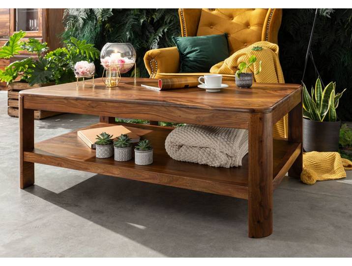 Table basse 120x70 Palissandre ciré Noisette TORONTO #205