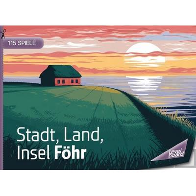 Stadt, Land, Insel Föhr- 115 Spielblöcke, Taschenbuch von LevelBoard Spiele, LevelBoard Spiele, 978-3-693-19793-6