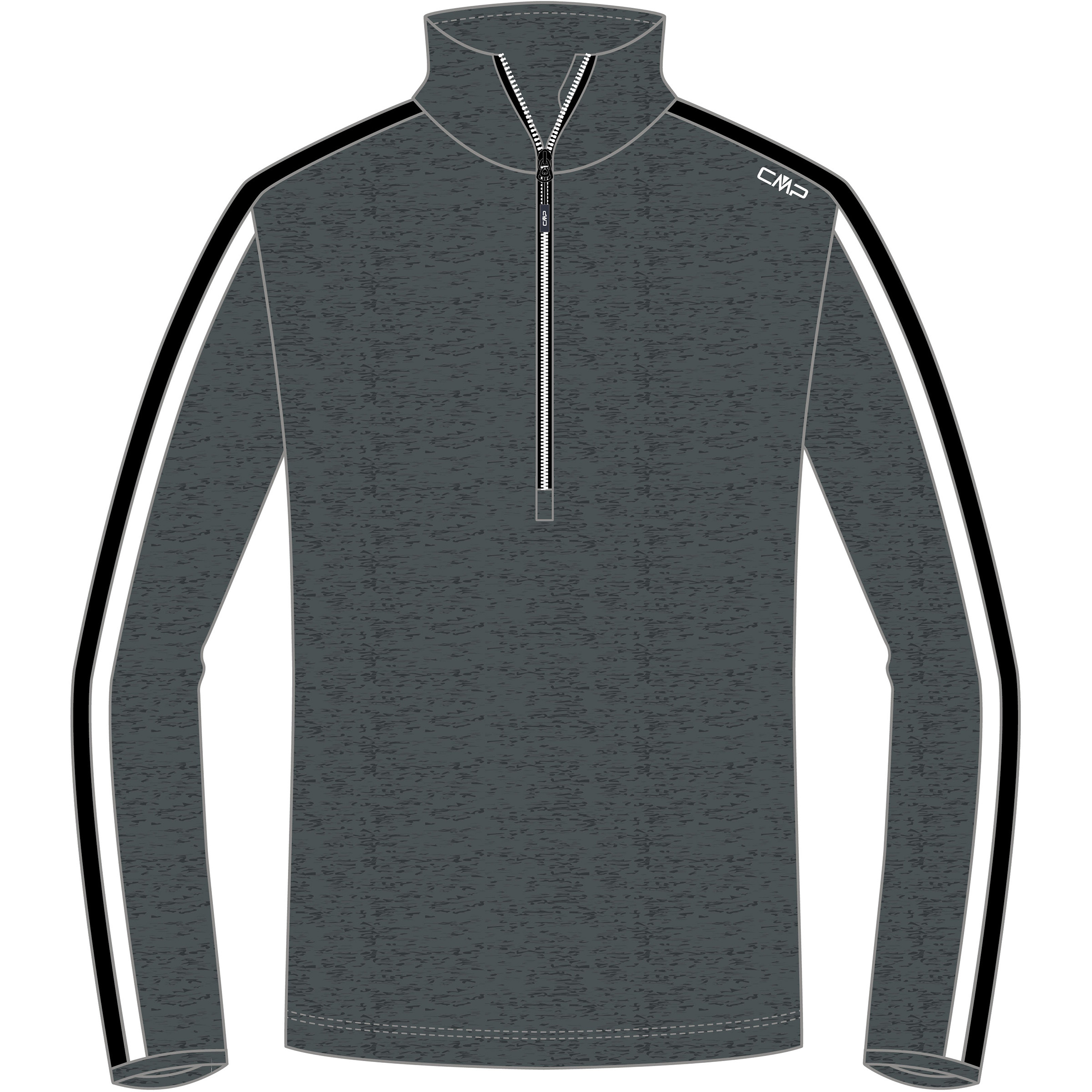 CMP Herren Pullover gruen Größe 5XL Trekking Atmungsaktiv