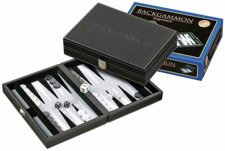 Philos Backgammon Tinos Klein – Bordspel voor 2 spelers vanaf 6 jaar