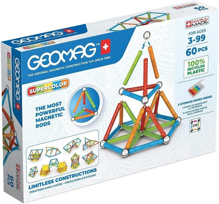 Supercolor 60 pcs - Geomag
