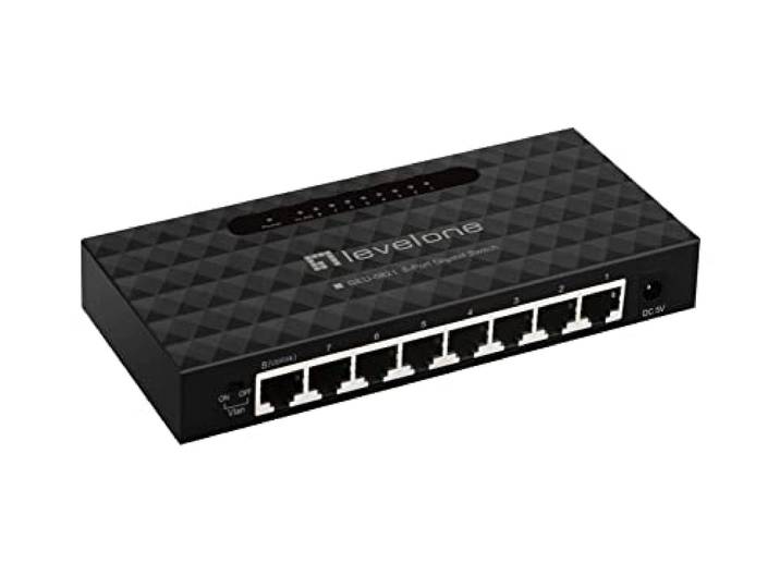 LevelOne GEU-0821 netwerkschakelaar Managed Gigabit Ethernet (10/100/1000)