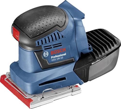 Bosch Professional Akku-Schwingschleifer GSS 18V-10, Solo Version