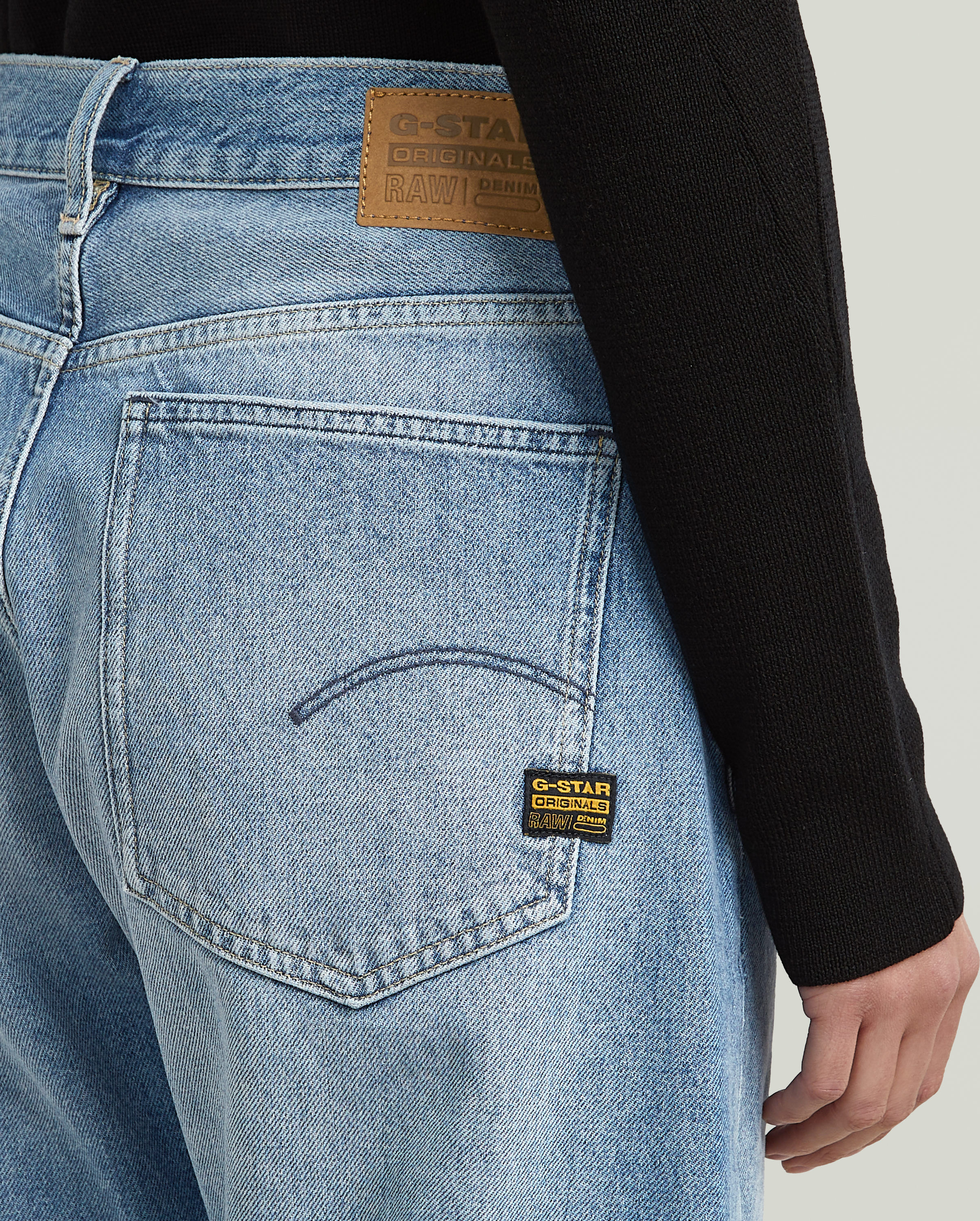 Boyfriend-Jeans G-STAR "Bowey 3D Boyfriend", Damen, Gr. 31, Länge 32, blau (faded blau chrome), Denim/Jeans, Obermaterial: 100% Baumwolle, bequem normal, Jeans Boyfriend-Jeans faded blau chrome 31, Länge 32