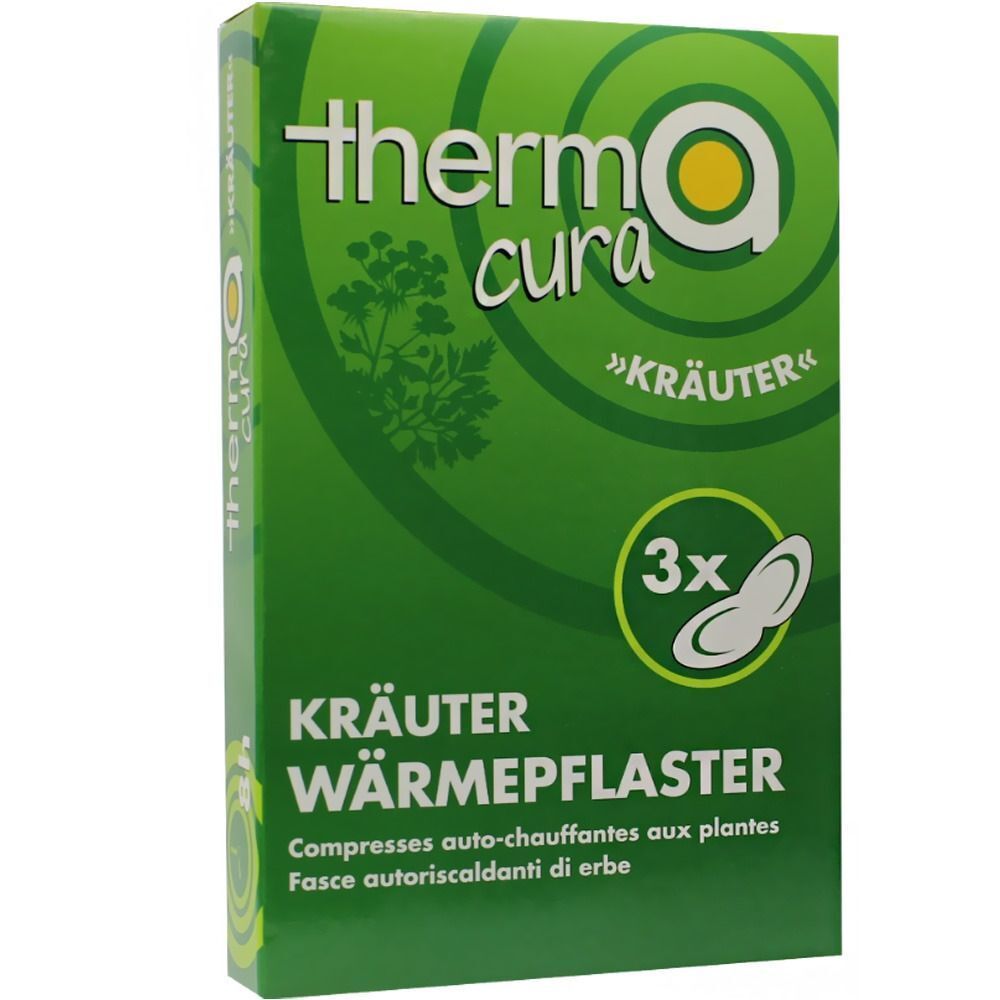Thermacura Kräuter 2x3 St Pflaster