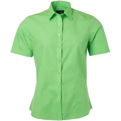 Damen Kurzarm Bluse "JN679" - S - lime-green