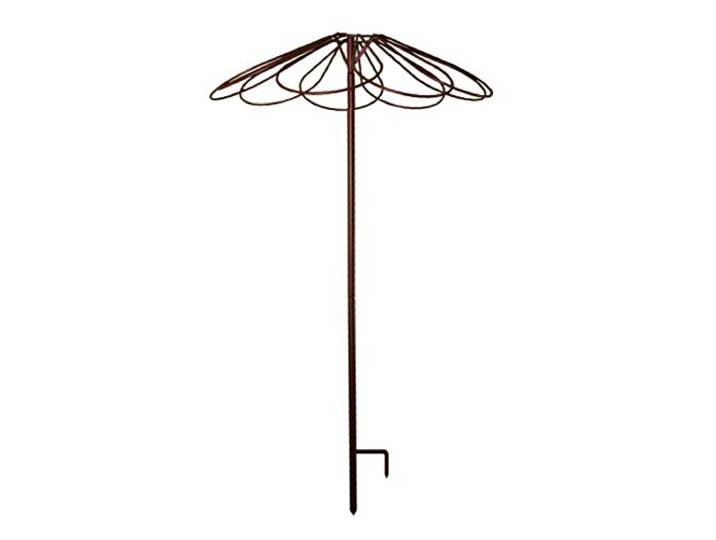 Tuteur Parapluie 9 pétales pour Rosier - 100x250 cm - Fer Vieilli - Made in France