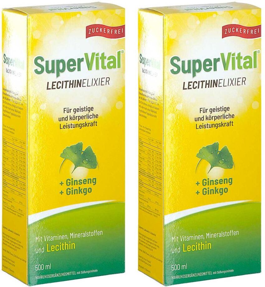 SuperVital Lecithin Elixier 2x500ml
