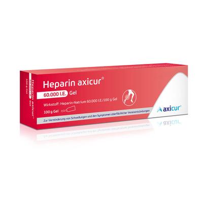 Heparin Axicur 60.000 I.e. Gel 100 g