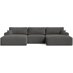 ECKSOFA U Serene Dunkelgrau