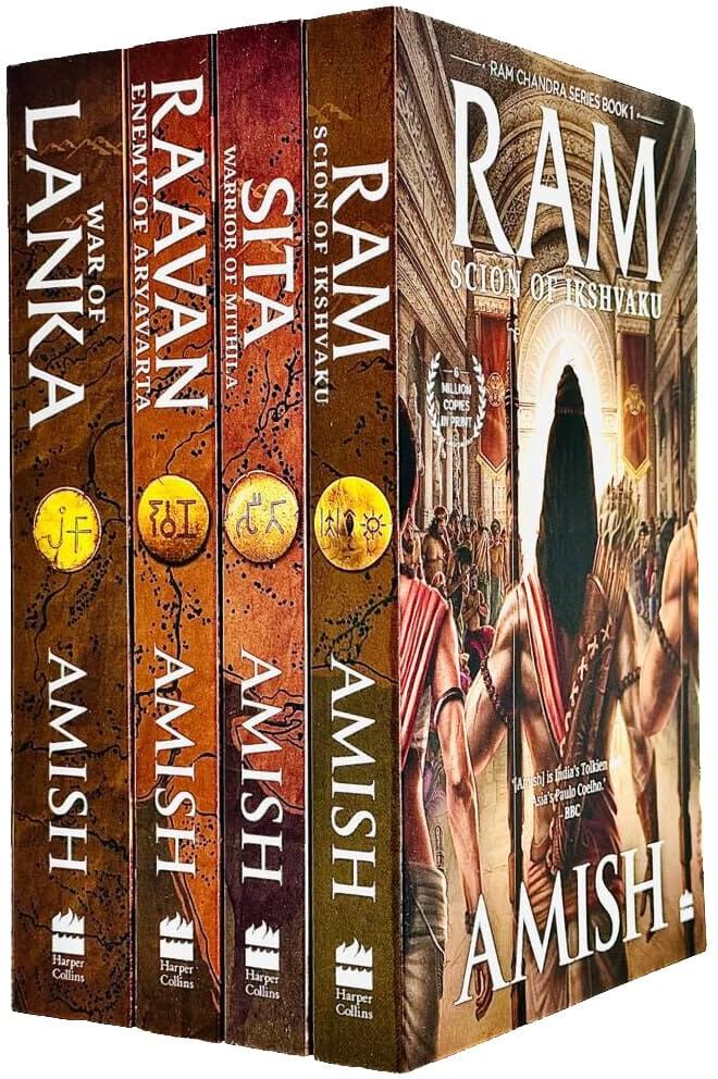 The Ram Chandra Series by Amish Tripathi 4 Books Collection - Fiction - Paperback HarperCollins Publishers