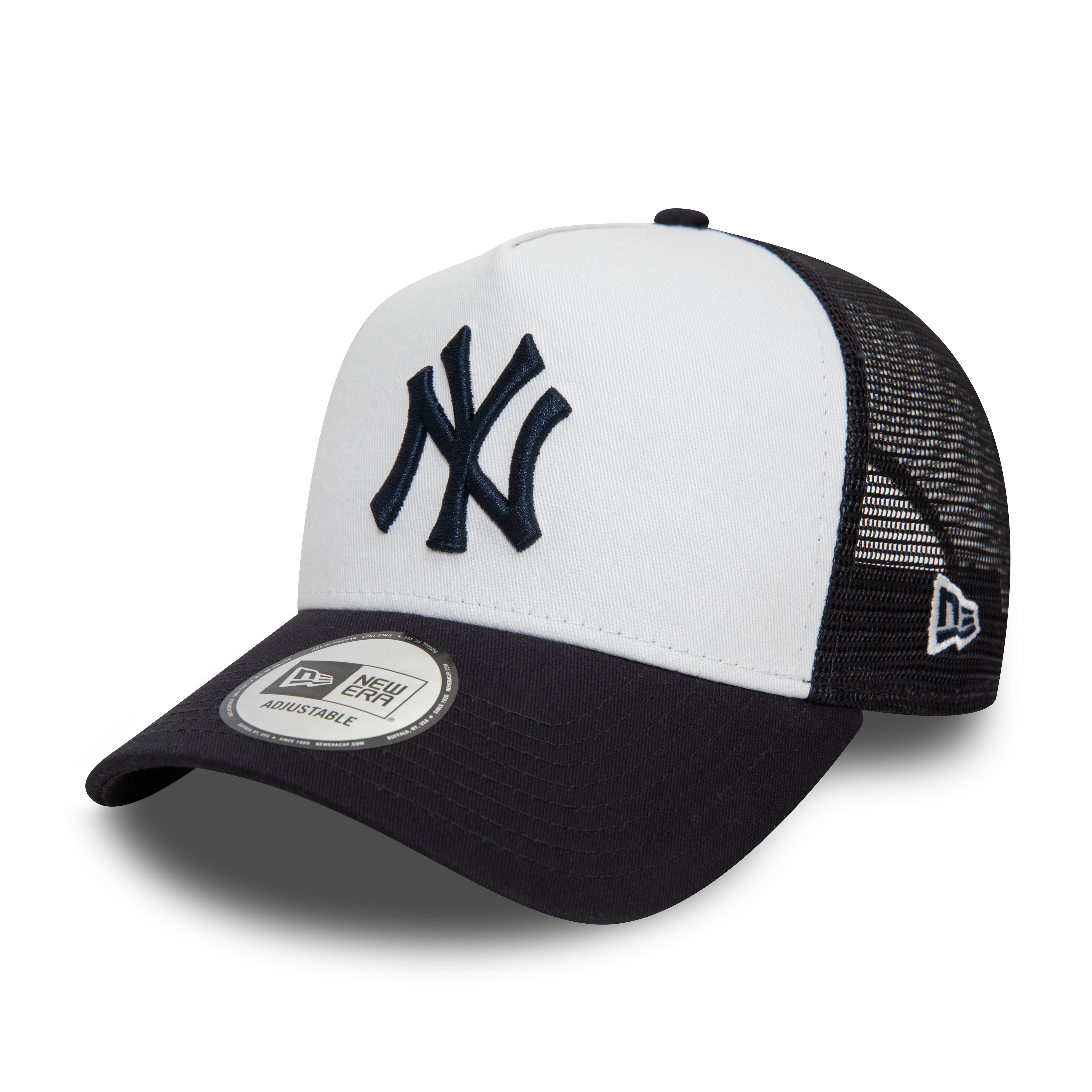 Baseball Cap NEW ERA, Damen, blau (navy), Web, Microfaser, unifarben mit Farbeinsatz, Caps Baseball Cap, mit Mesheinsatz