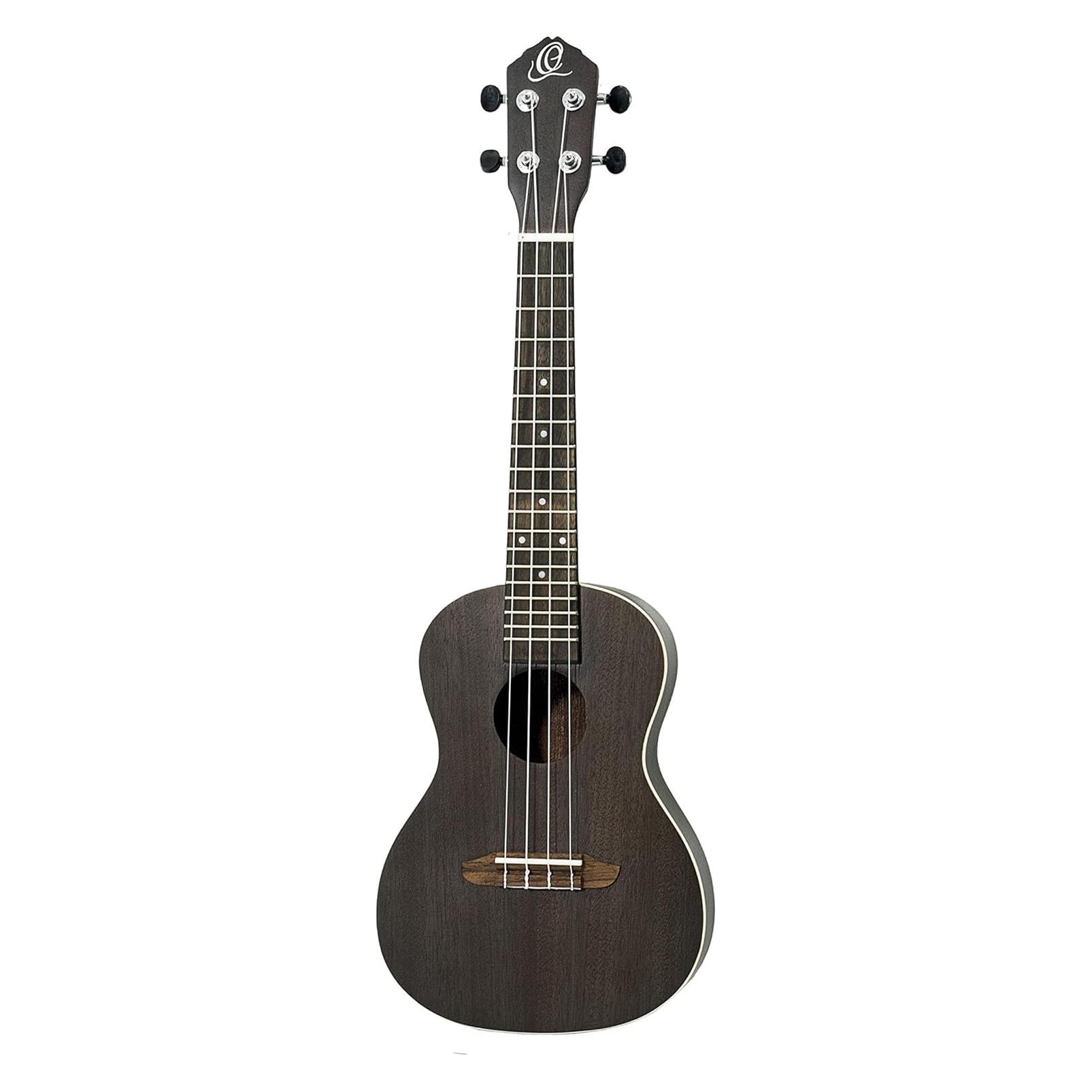 Ortega Earth Series RUCOAL concert ukelele zwart (Konzert) (RUCOAL)