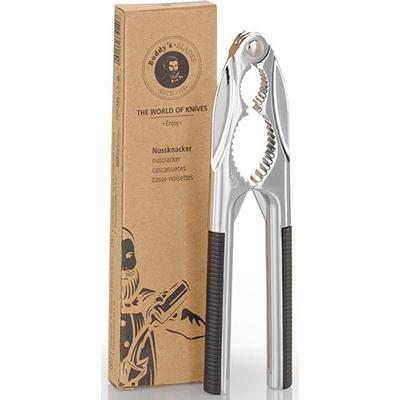 Nussknacker BUDDY'S "Buddy´s Blades", silber (silberfarben), B:1cm H:4cm L:16,5cm, Zink, Nussknacker, Zink