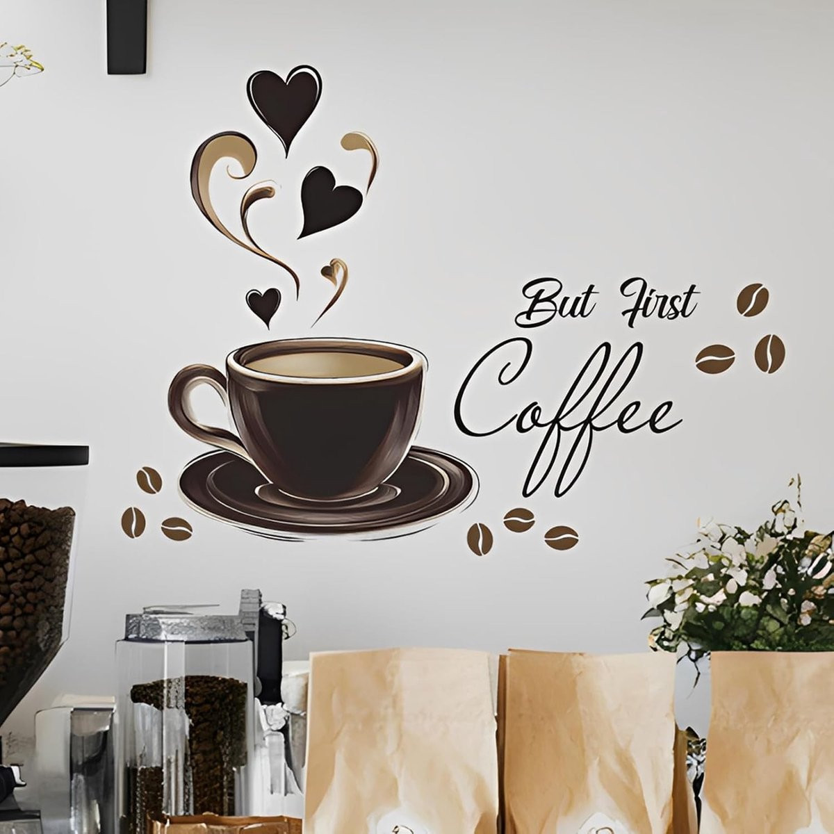 Decoratieve Vinyl Wandstickers voor Keuken en Cafeteria