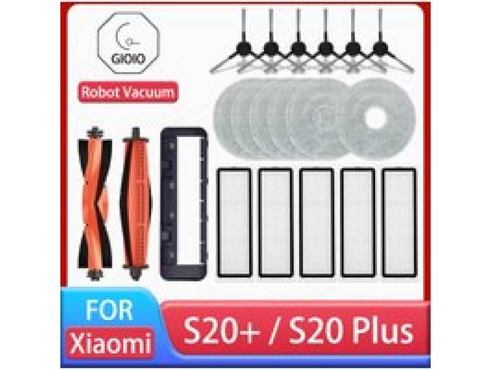 Voor Xiaomi Robotstofzuiger S20+ / S20 Plus / B108GL Onderdelen Accessoires Hoofdborstel Zijborstel Hepa Filter Mop Doek Vervanging Reserveonderdelen