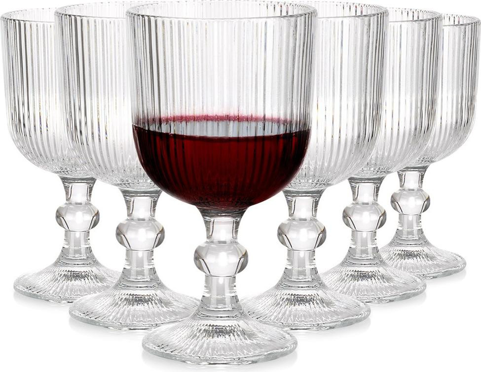 Vilde Wijnglazen Transparant 340 ml 6 stuks