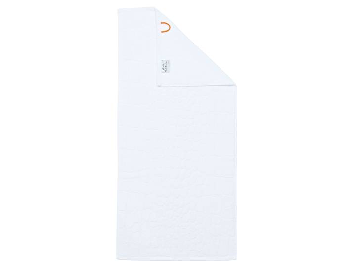 Serviette Black Line Safari Croco 50 x 1 x 100cm Blanc/Blanc