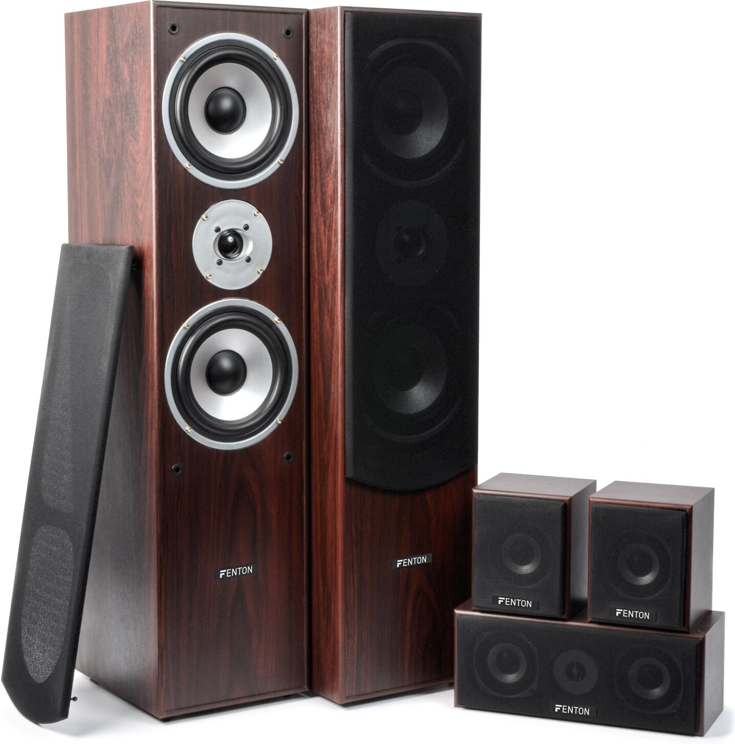 Fenton Hf5w 5.0 Heimkinosystem - Walnuss -B-Stock-