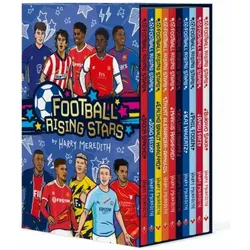 Football Rising Stars: 10 Book Box Set, Kinderbücher von Harry Meredith