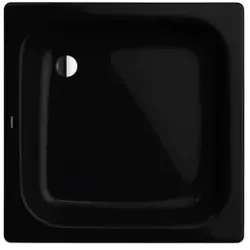 Kaldewei Sanidusch Duschwanne 440700010701 100x100x14cm, schwarz