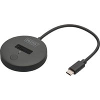 M.2 NVMe/SATA Docking Station, Dockingstation schwarz, USB-C, M2 SSD