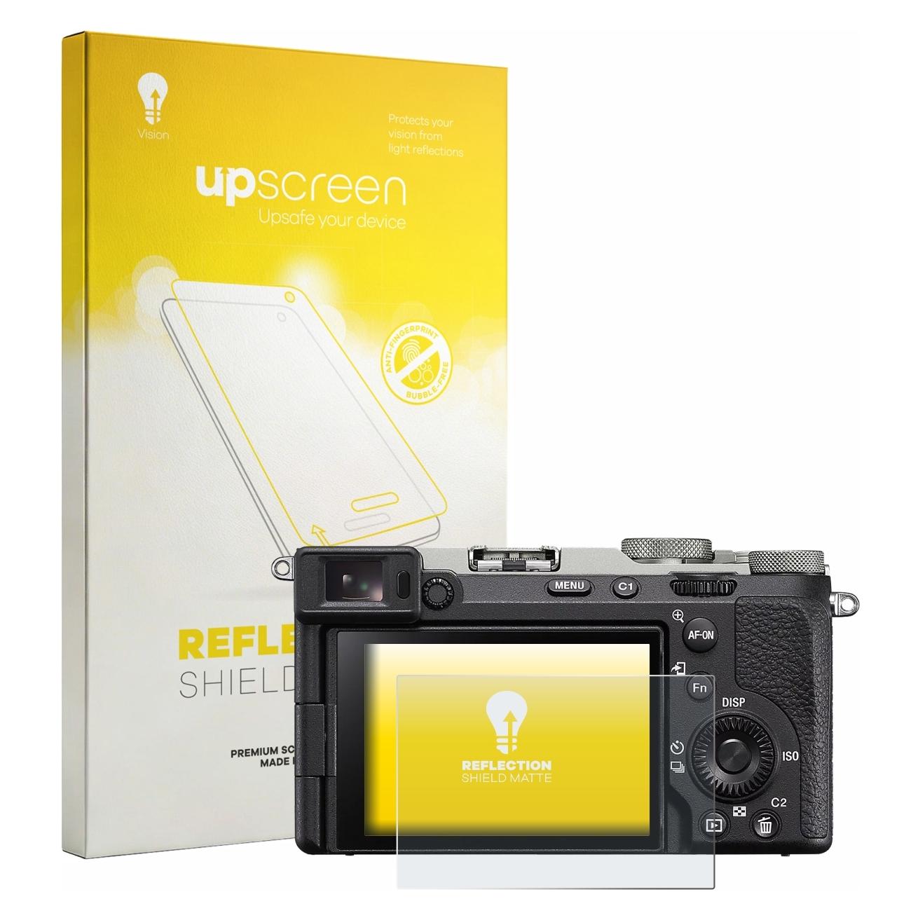 upscreen Schutzfolie für Sony A7C II Displayschutz Displayschutzfolie Folie Matt Entspiegelungsfolie (2964015)