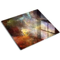 GLASPLATTE 60x52 cm Kosmos