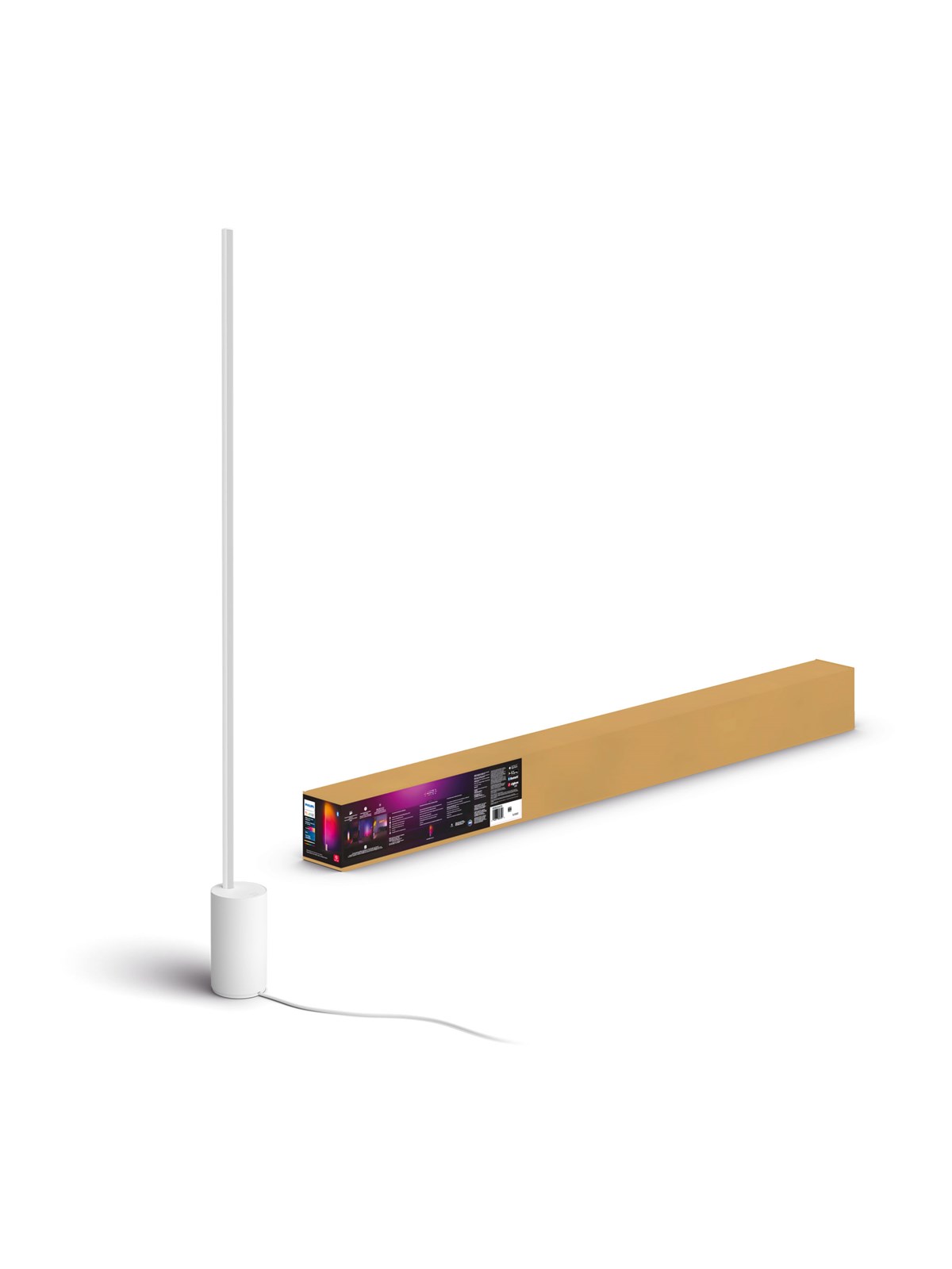 Philips Hue Gradient Signe Stehleuchte (weiß) - White & Color Ambiance