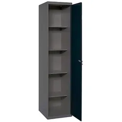 SimonRack Aktenschrank, Mehrzweckschrank, Stahl-Aufbewahrungsschrank, 4 Ebenen, Schloss - Simonlocker