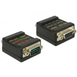 Delock RS-232 Tester DB9 Buchse zu DB9 Stecker