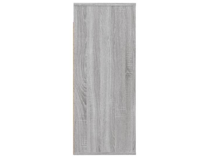 Moderne Armoire murale BURKE Meuble murale pour maison Sonoma gris 80x33x80 cm Bois d'ingénierie AA1311