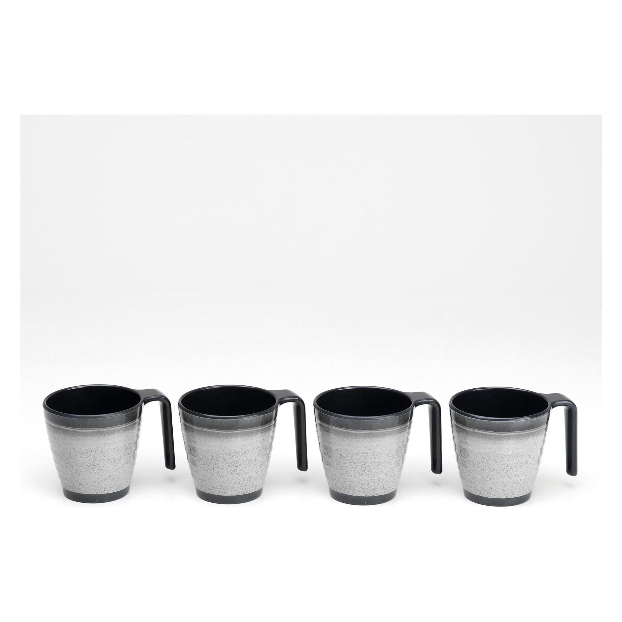 Flamefield Stapelbecher m.Griff grau 4SZ (114939)
